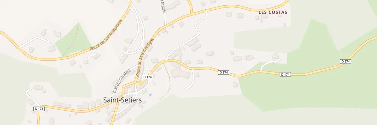 Plan du 5016 Le Bourg à Saint-Setiers