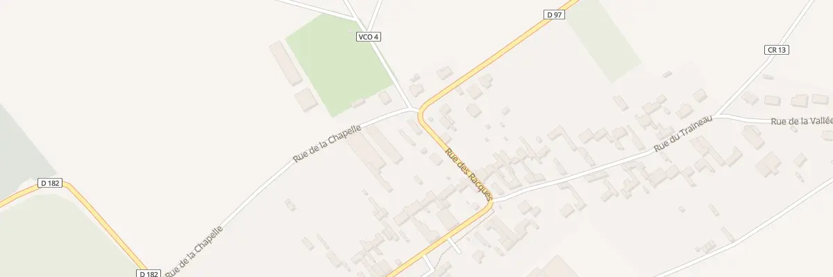 Plan du 3 Rue des Racques à Pissy
