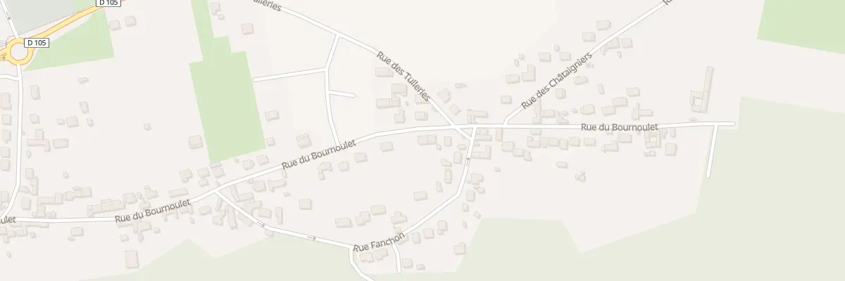 Plan du 180 Rue du Bournoulet à Amblainville