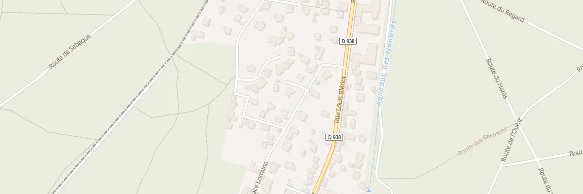 Plan du 19 Rue Alsace Lorraine à Buc