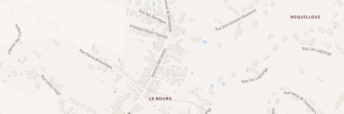 Plan du 4 Imp Mistral à Saint-Benoît-de-Carmaux