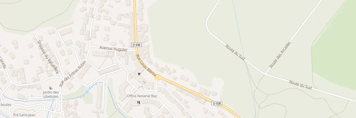 Plan du 250 Rue Louis Blériot à Buc