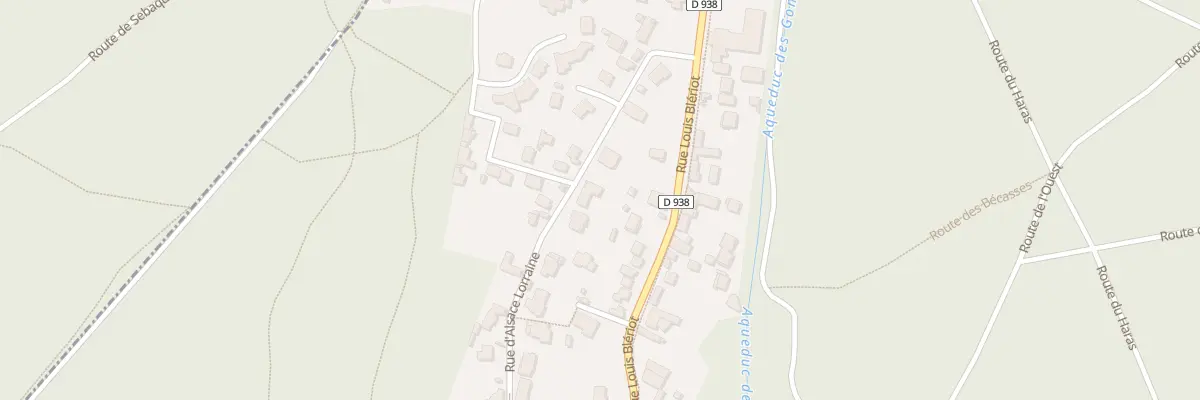 Plan du 24 Rue Alsace Lorraine à Buc