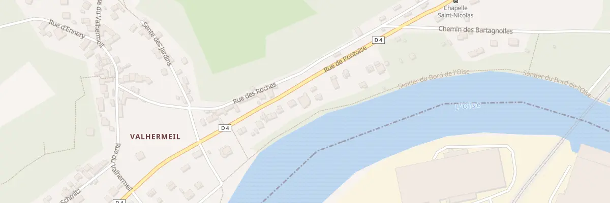 Plan du 97 Rue de Pontoise à Auvers-sur-Oise