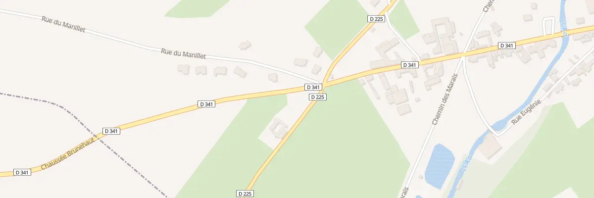 Plan du 1 Vc Brunehaut à Ouve-Wirquin