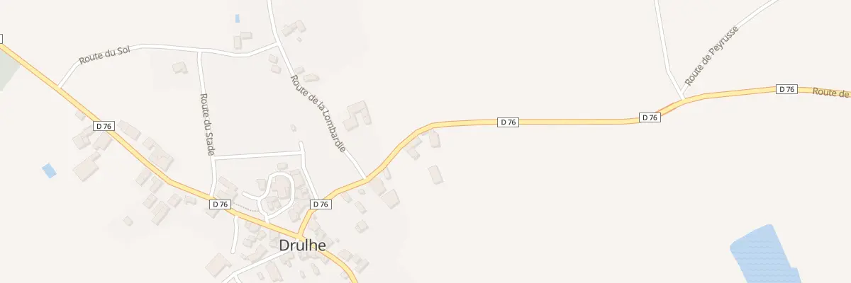 Plan du 200 Rte de Montbazens à Drulhe