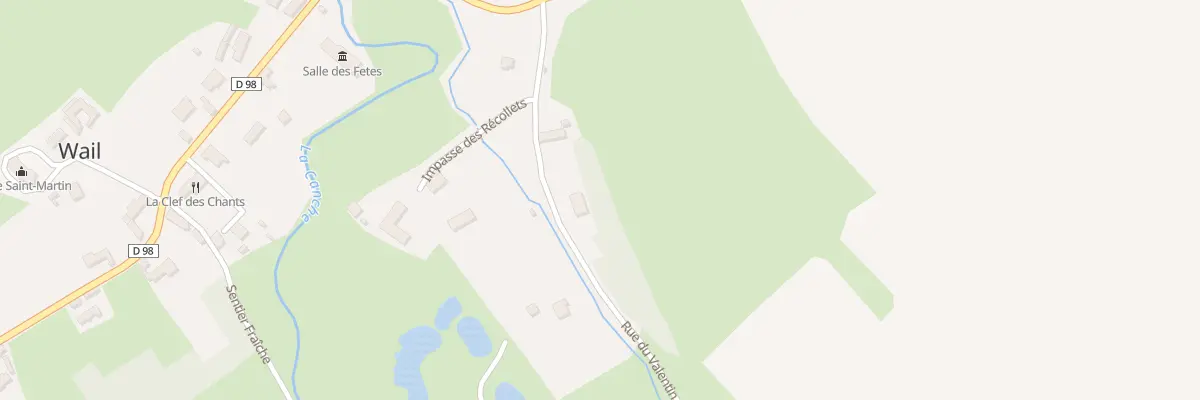 Plan du 3 Rue du Valentin à Wail