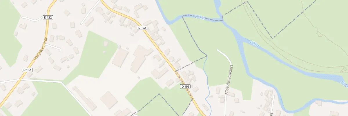 Plan du 75 Rue Bernard Chochoy à Elnes