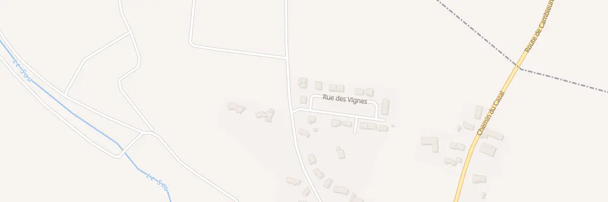 Plan du 18 Che des Plats à Cambieure