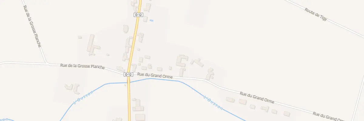 Plan du 17 Rue du Grand Orme à Férolles