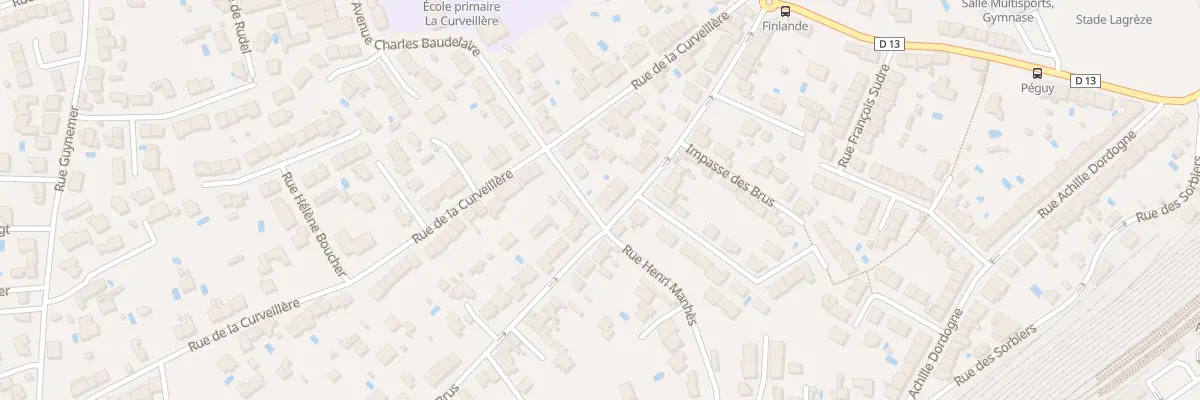 Plan du 34 Rue des Brus à Albi