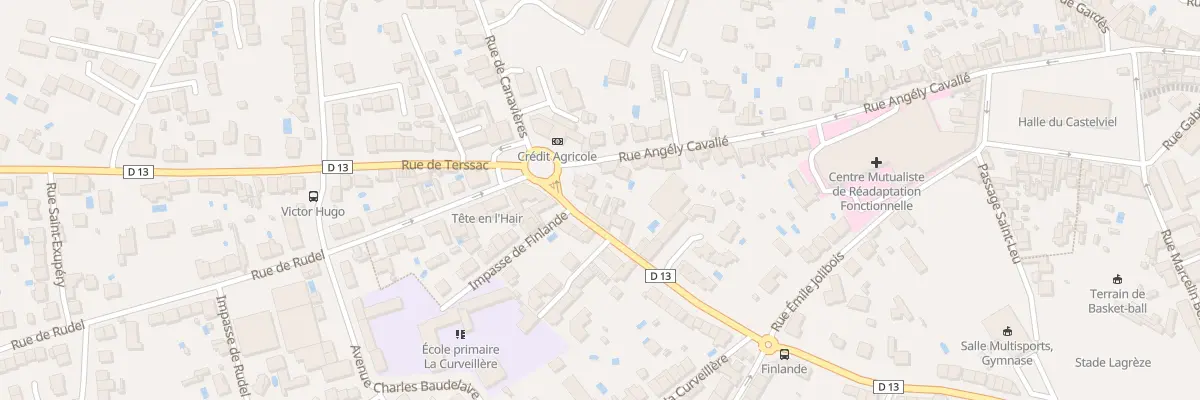 Plan du 96 Rue Finlande à Albi