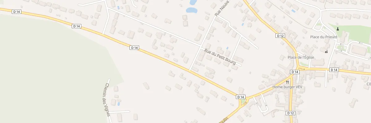 Plan du 38 Rte d’Orléans à Vienne-en-Val