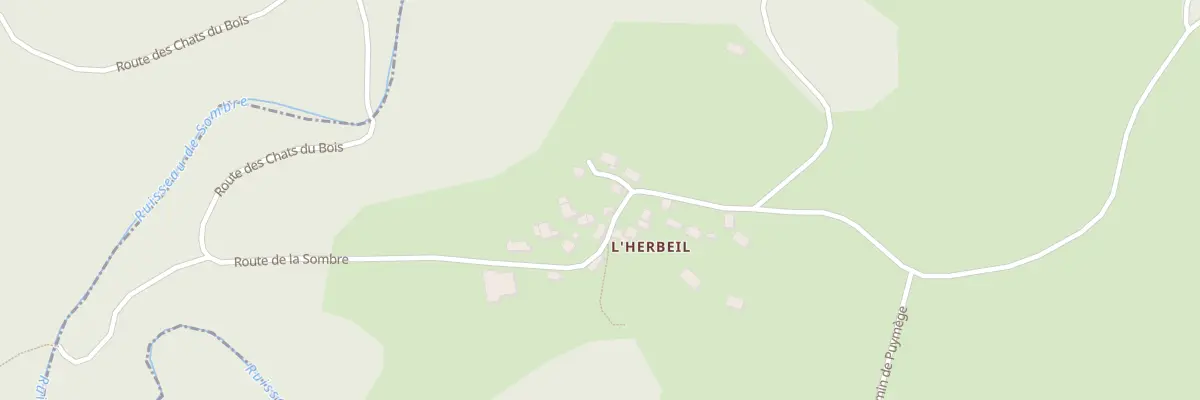Plan du 5086 L’Herbeil à Laval-sur-Luzège