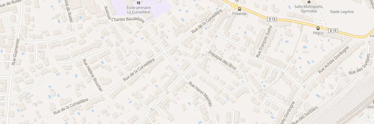 Plan du 30 Rue des Brus à Albi