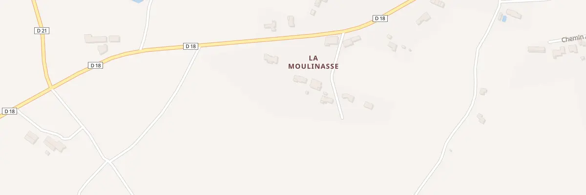 Plan du 9000 La Moulinasse à Cailhau