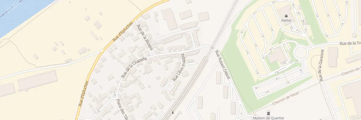 Plan du 58 Rue de la Chapelle à Saint-Ouen-l’Aumône