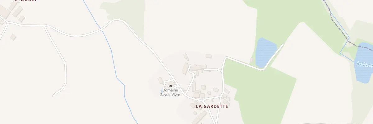 Plan du 5191 La Gardette à Vijon