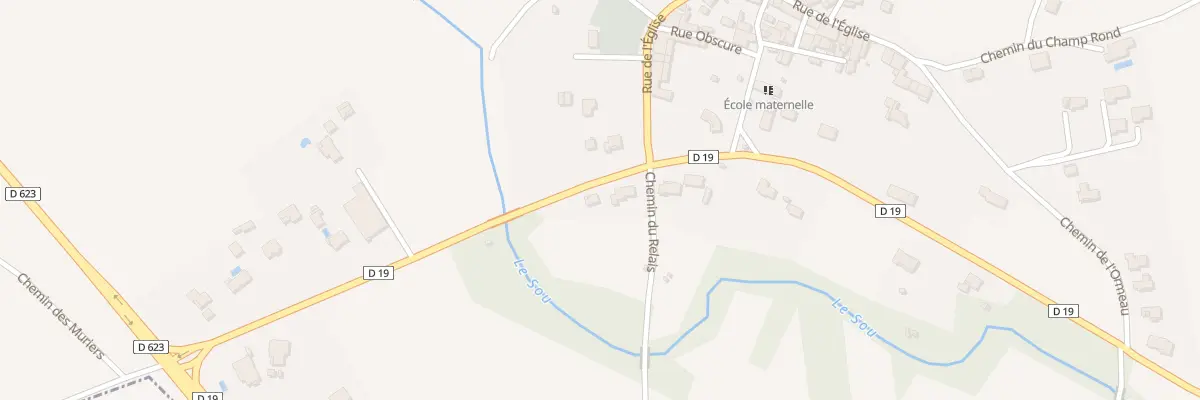 Plan de Rte des Pins à Cambieure