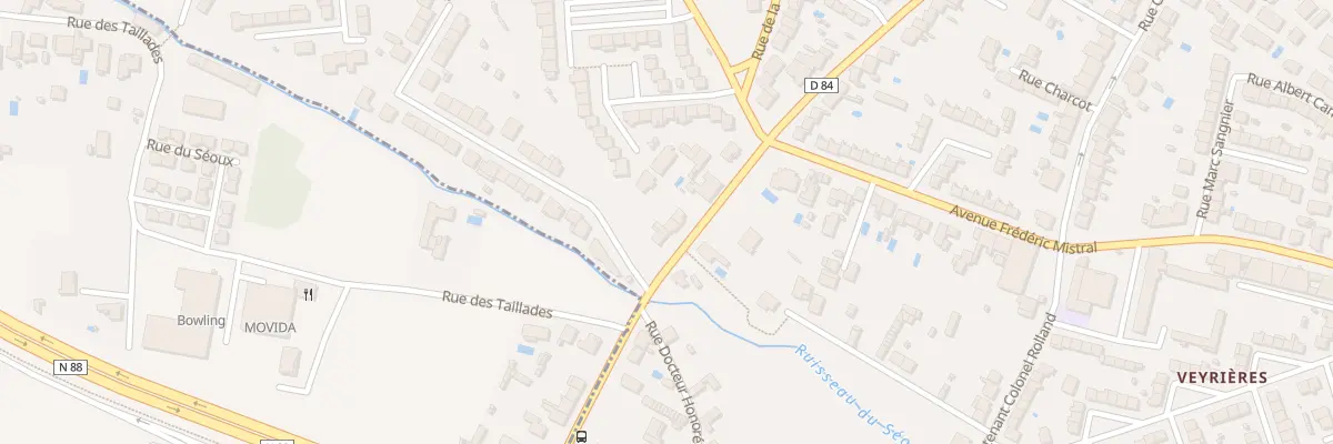 Plan du 102 Av Mal Franchet d’Esperey à Albi