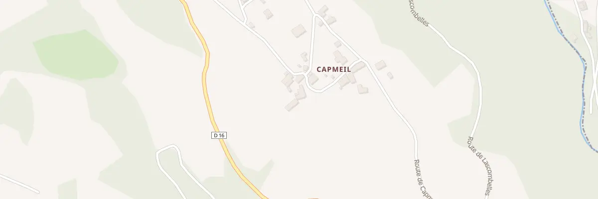 Plan du 5012 Village de Capmeil à Linac