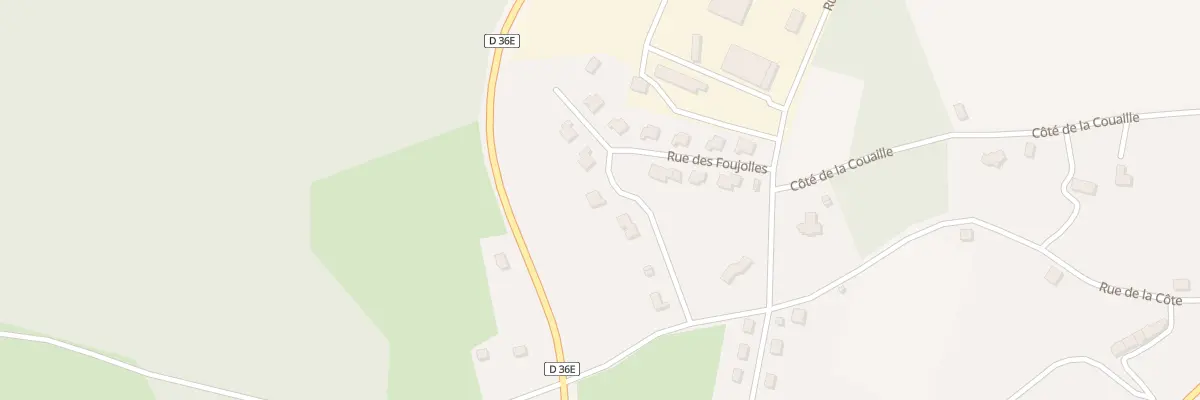 Plan du 10 Rue de Foujolles à Meymac