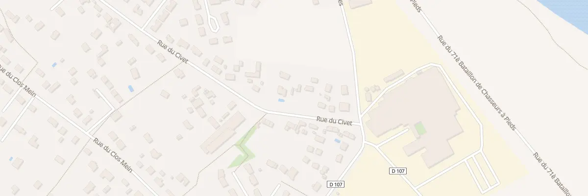 Plan du 59 Rue du Civet à Jargeau
