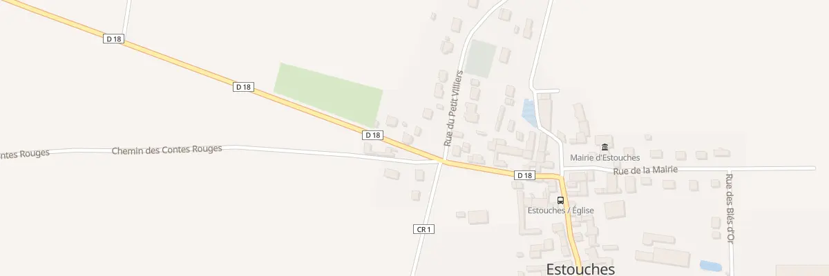Plan du 10 Rue de la Libération au Mérévillois