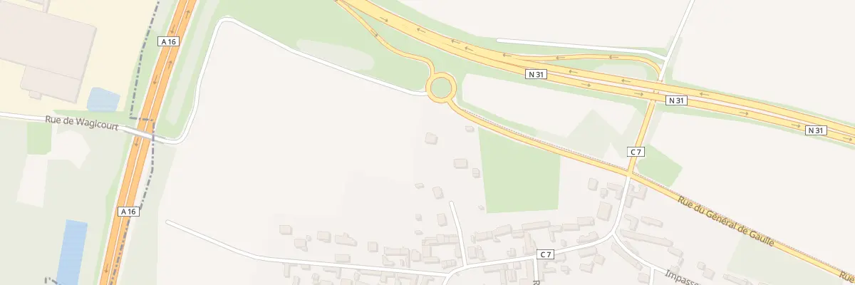Plan du 5 Imp du Four à Therdonne