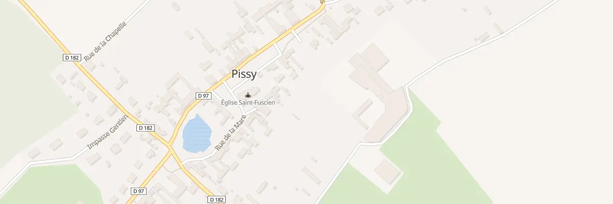 Plan du 6 Rue du Moellon à Pissy
