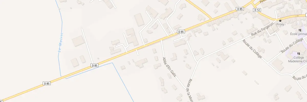 Plan du 13 All en Galis à Dourgne