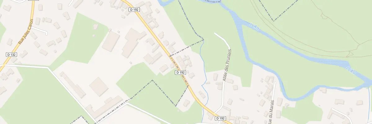 Plan du 3 Rue Bernard Chochoy à Wavrans-sur-l’Aa
