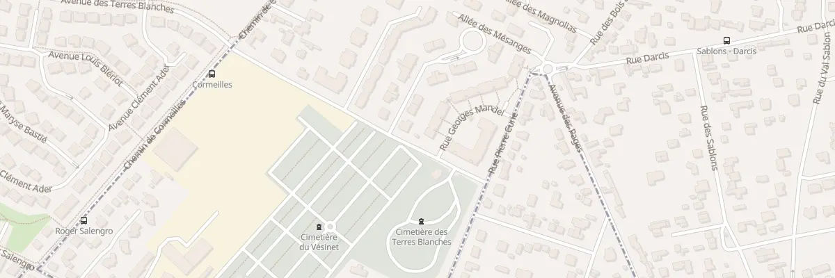 Plan du 8 Rue Georges Mandel à Chatou