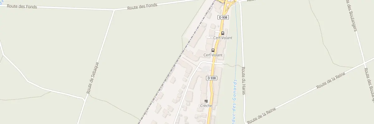 Plan du 1 Res Les Jardins du Haras à Buc