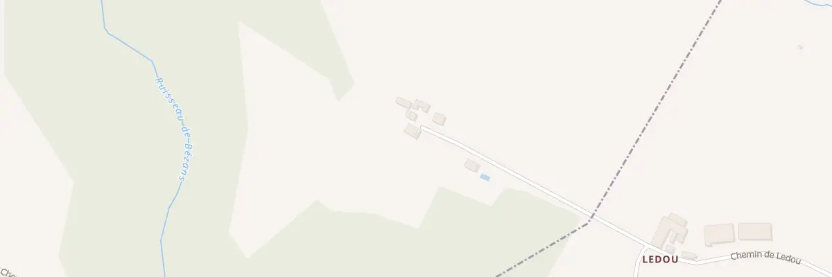 Plan du 5071 Couyrens à Trévien