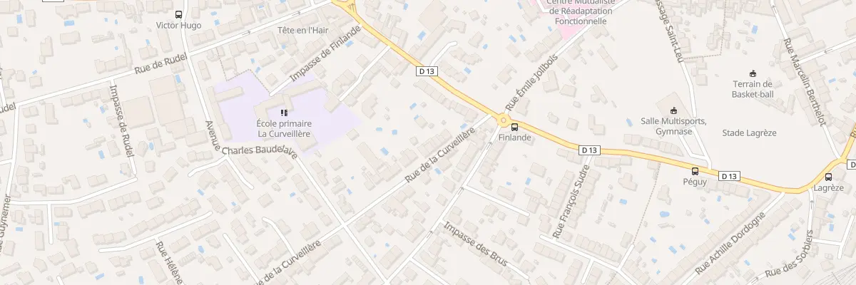 Plan du 10 Rue de la Curveillère à Albi
