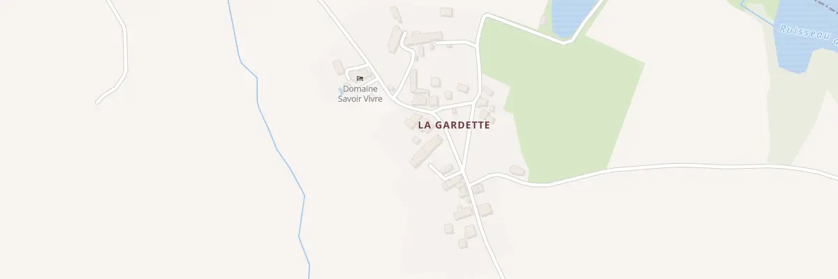 Plan du 5185 La Gardette à Vijon