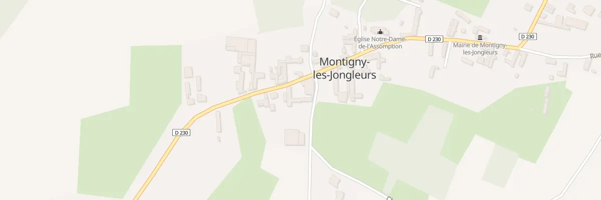 Plan du 14 Rue Principale à Montigny-les-Jongleurs