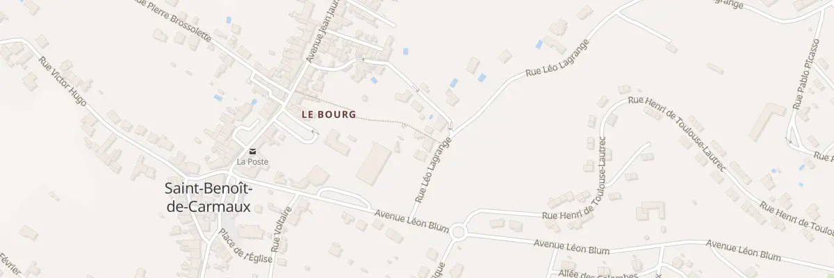 Plan du 3 Rue Léo Lagrange à Saint-Benoît-de-Carmaux