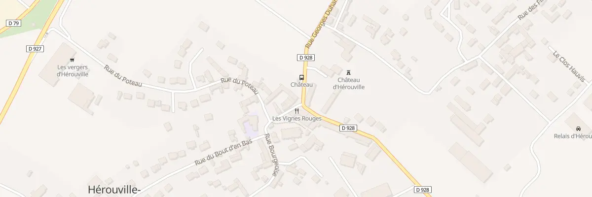 Plan du 3 Pl de l’Eglise à Hérouville-en-Vexin