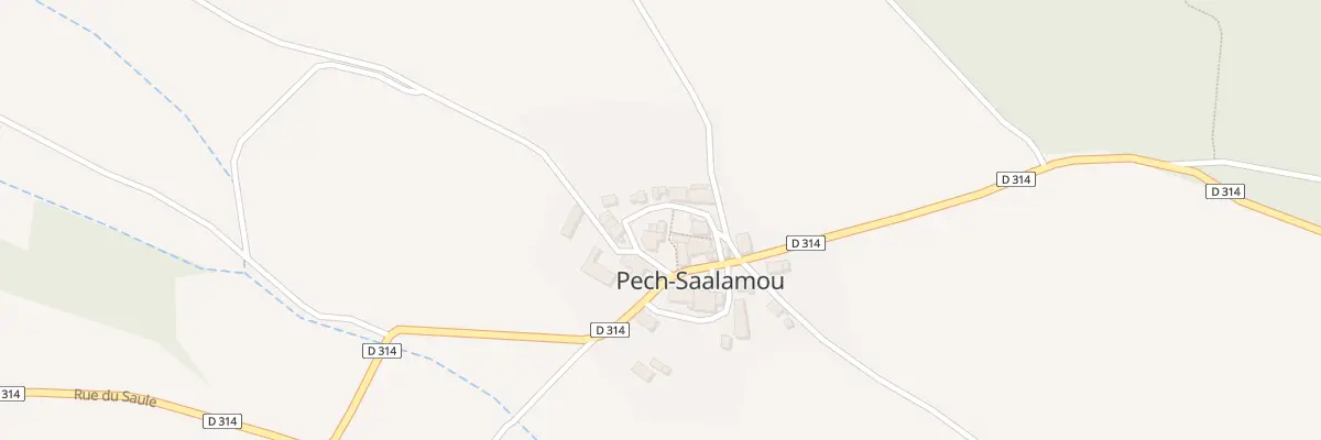 Plan du 2 Pl de l’Eglise à Donazac