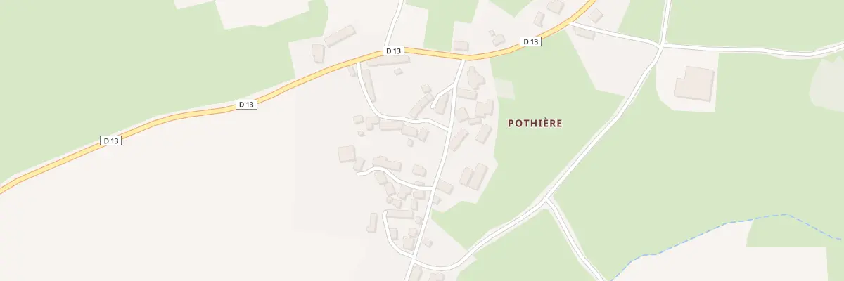 Plan du 25 Pothière à Parsac