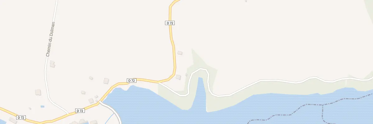 Plan du 1835 Rte du Barrage à Trévien