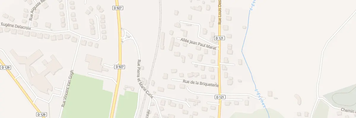 Plan du 67 Rue Louis Deshayes à Méru