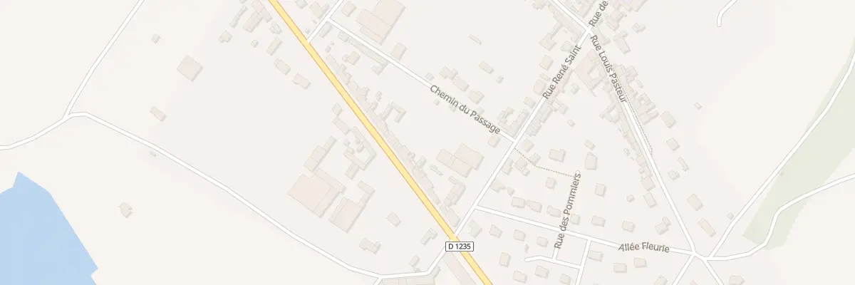 Plan du 8 Rue Charles de Gaulle à Belloy-sur-Somme