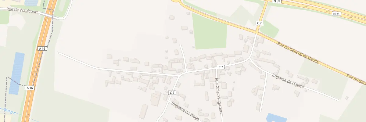 Plan du 1D Rue Aimé Besnard Wagicourt à Therdonne