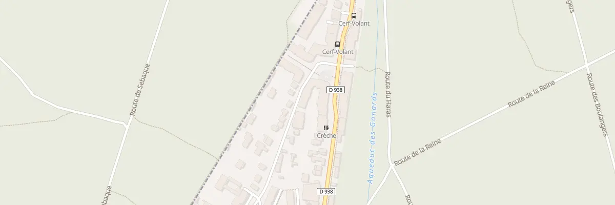 Plan du 1B Rue du Haras à Buc