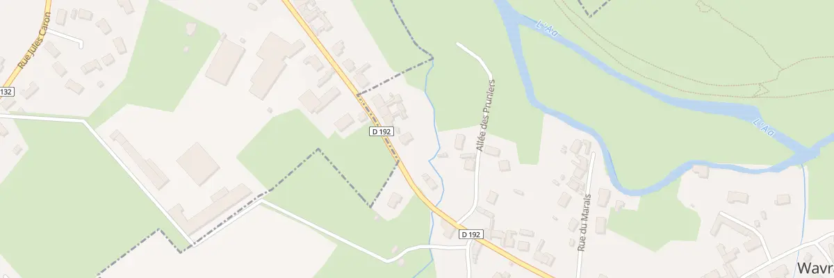 Plan du 7 Rue Bernard Chochoy à Wavrans-sur-l’Aa