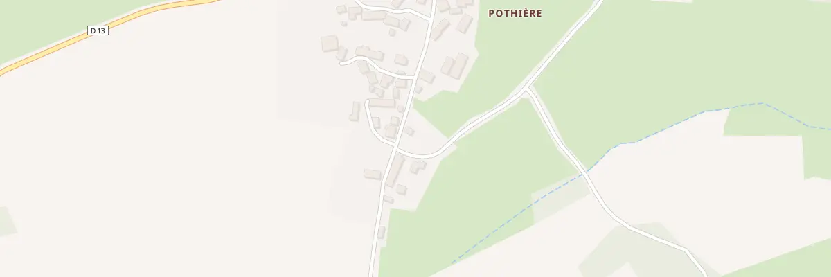 Plan du 34 Pothière à Parsac