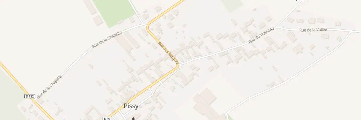 Plan du 1B Rue du Traineau à Pissy